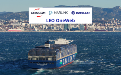 Le Groupe CMA CGM, Marlink et Eutelsat s&rsquo;associent pour déployer la connectivité LEO OneWeb