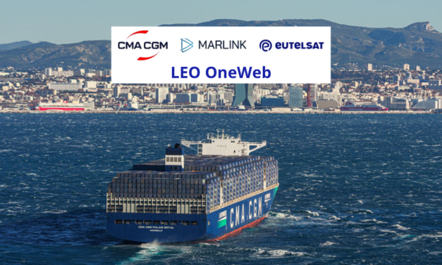 Le Groupe CMA CGM, Marlink et Eutelsat s&rsquo;associent pour déployer la connectivité LEO OneWeb
