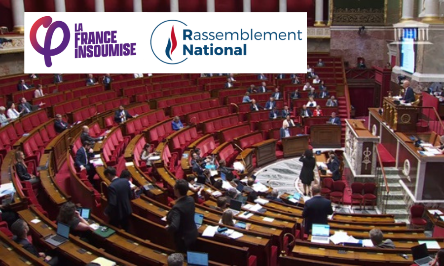 PPE3 : le RN et LFI déposent une motion de censure