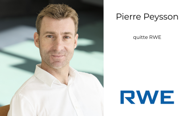 Pierre Peysson annonce son départ de RWE