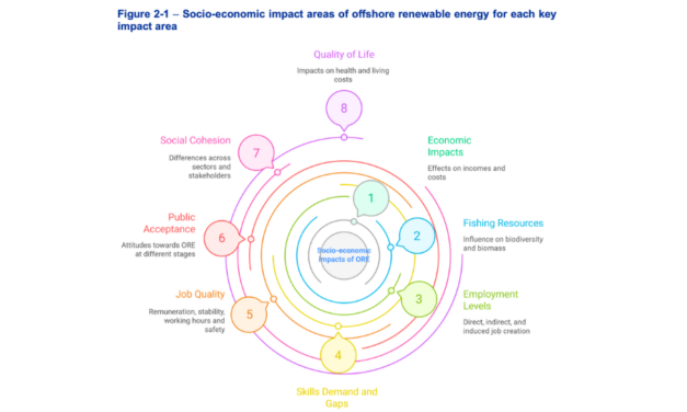 Rapport sur les impacts socio-économiques du développement des énergies renouvelables offshore de 5 pays européens