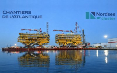 Chantiers de l&rsquo;Atlantique : les deux sous-stations HVDC commandées par RWE ont généré plus de 750 000 heures de travail sur le site de Saint-Nazaire