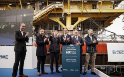 Chantiers de l’Atlantique : les 2 sous-stations commandées par RWE ont généré plus de 750 000 heures de travail