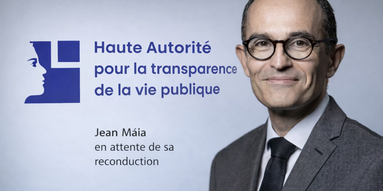 Jean Maïa, président de la Haute Autorité pour la transparence de la vie publique est en attente pour sa reconduction