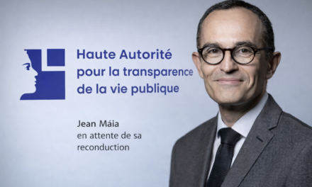 Jean Maïa, président de la Haute Autorité pour la transparence de la vie publique est en attente pour sa reconduction