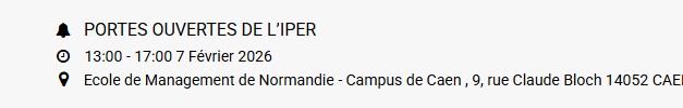 Agenda : Les événements de février à ne pas manquer !