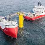 East Anglia Three : les liaisons inter-éoliennes ont débuté