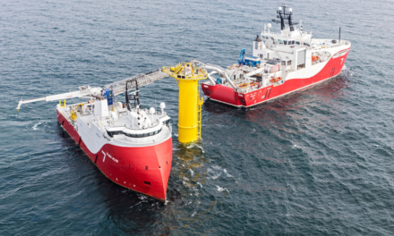 East Anglia Three : les liaisons inter-éoliennes ont débuté