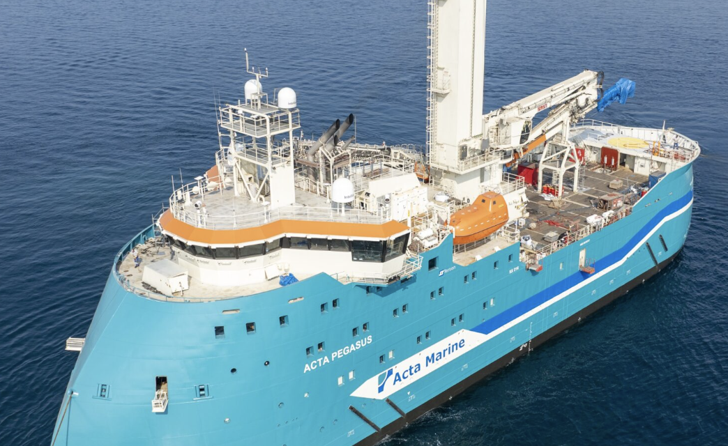 Acta Marine France reçoit son navire Acta Hercules affrété par Vestas