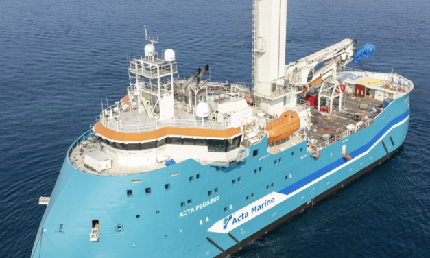 Acta Marine France reçoit son navire Acta Hercules affrété par Vestas