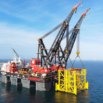 La fondation BorWin Kappa Jacket est installée