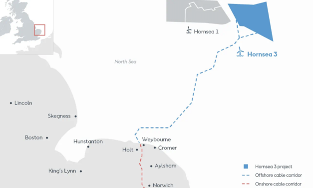 La première fondation de la sous-station offshore Hornsea 3 Sleipnir est installée