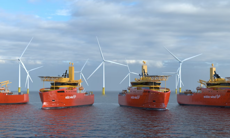 Pour se développer, Edda Wind se dirige vers la vente potentielle de sa flotte spécialisée pour l&rsquo;éolien en mer