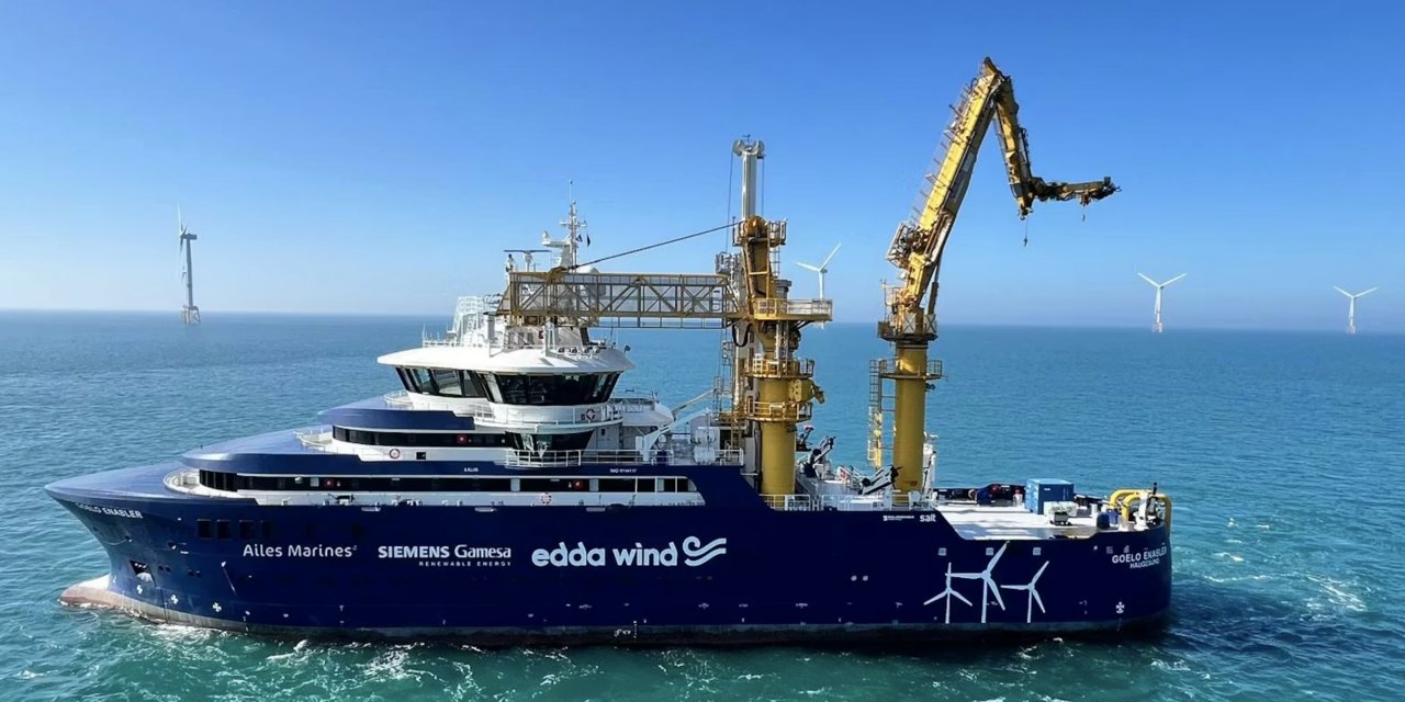 Pour se développer, Edda Wind se dirige vers la vente potentielle de sa flotte spécialisée pour l&rsquo;éolien en mer