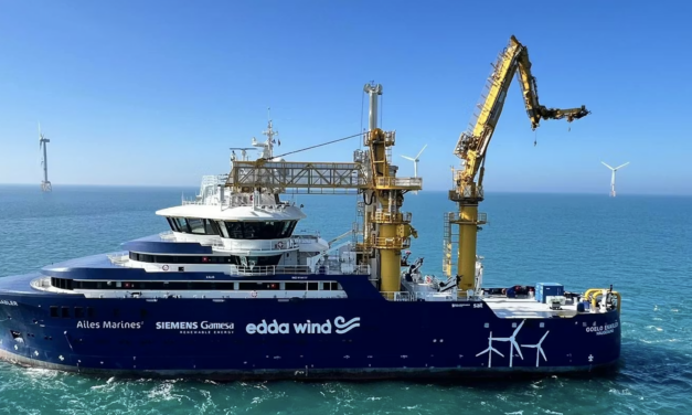 Pour se développer, Edda Wind se dirige vers la vente potentielle de sa flotte spécialisée pour l&rsquo;éolien en mer