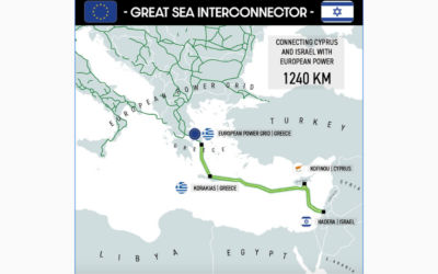 Great Sea Interconnector : un nouveau record de profondeur pour la pose d&rsquo;un câble sous-marin à courant continu haute tension (HVDC)