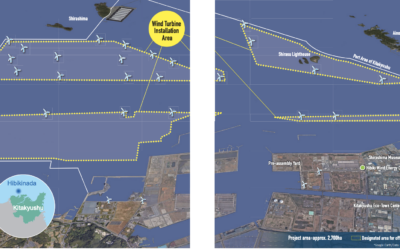 Japon : le plus grand parc éolien offshore du pays du soleil levant entre en service commercial