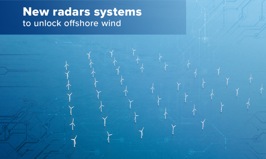 De nouveaux systèmes radar permettront de débloquer jusqu&rsquo;à 10 GW de capacité éolienne offshore.