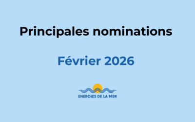 Les principales nominations du mois de février 2026 !