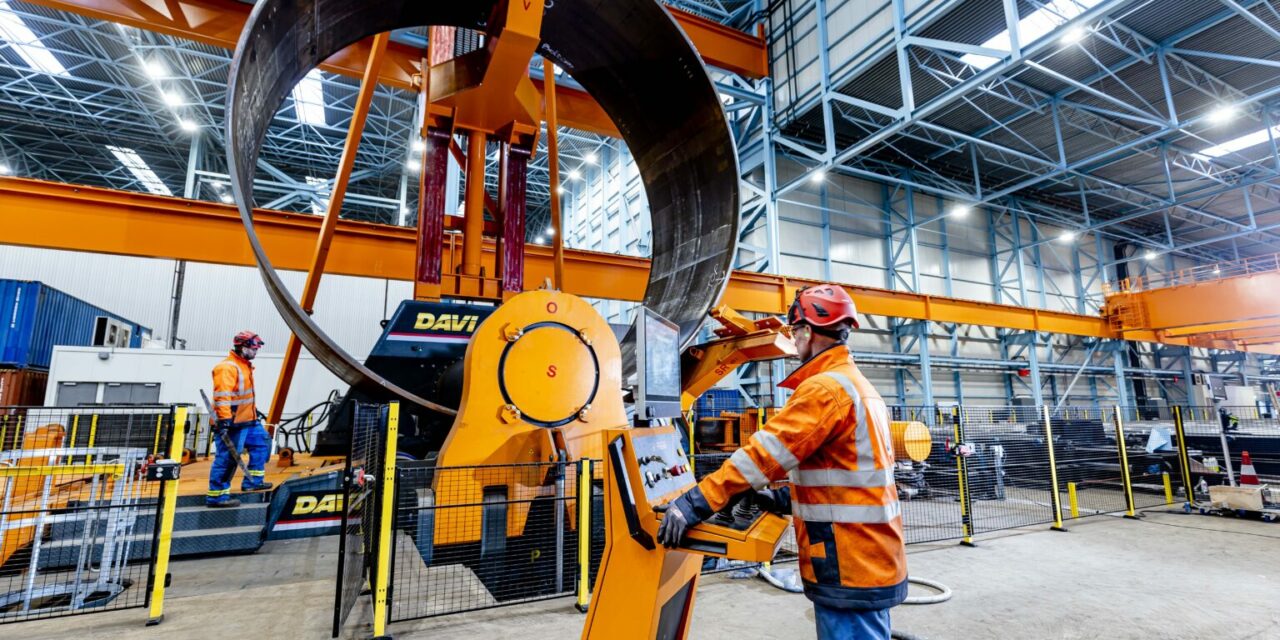 La technologie de laminage Davi permet au groupe Sif d&rsquo;accélérer sa production à Maasvlakte II