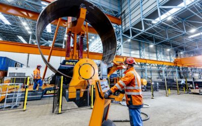La technologie de laminage Davi permet au groupe Sif d&rsquo;accélérer sa production à Maasvlakte II