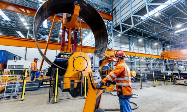 La technologie de laminage Davi permet au groupe Sif d&rsquo;accélérer sa production à Maasvlakte II