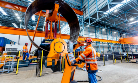 La technologie de laminage Davi permet au groupe Sif d&rsquo;accélérer sa production à Maasvlakte II