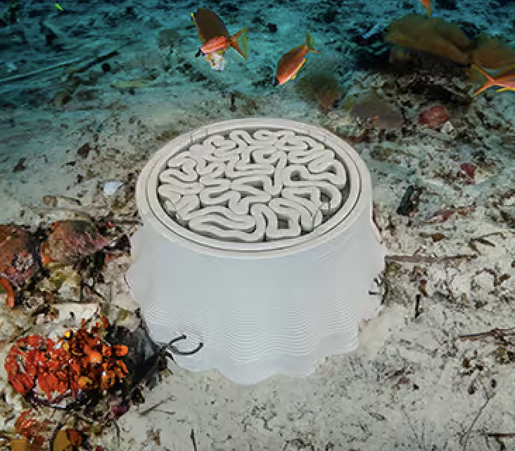 Sperra change la donne avec sa première ancre gravitaire en béton imprimée en 3D