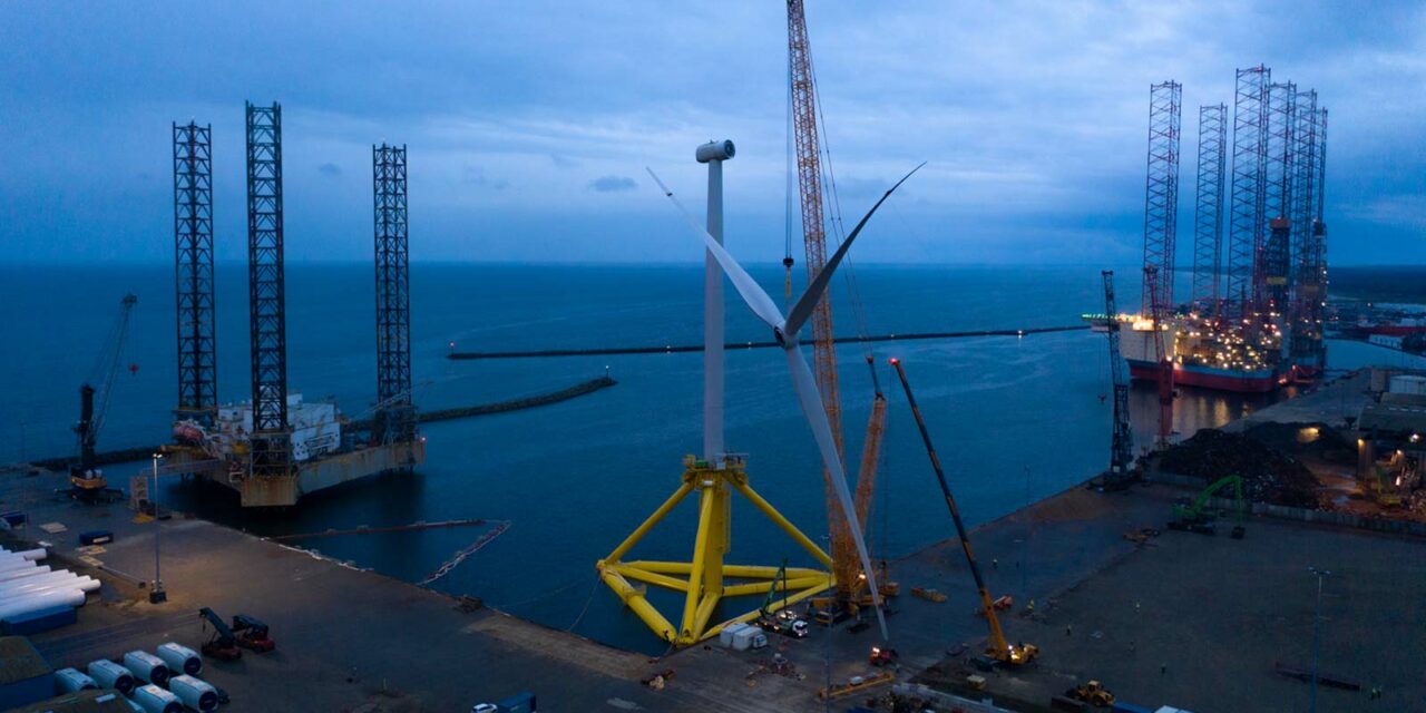 Après cinq ans de tests TetraSpar Demonstrator sera démantelé cet été