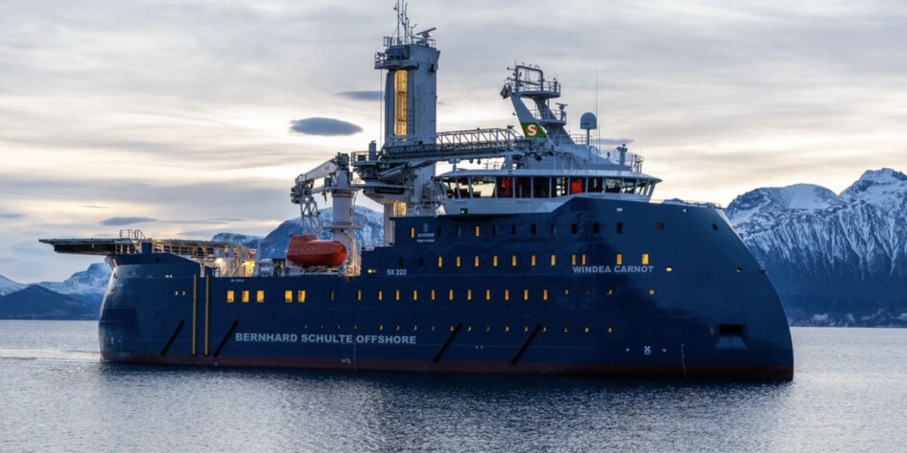 BS Offshore reçoit son troisième navire CSOV