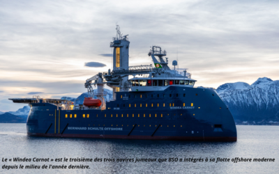 BS Offshore reçoit son troisième navire CSOV