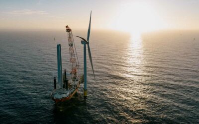Le parc éolien offshore Thor installe des mâts en acier à faible empreinte carbone et des pales recyclables