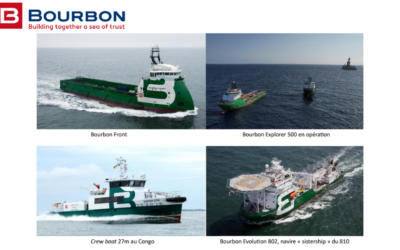 BOURBON renforce sa flotte : 13 nouveaux navires d&rsquo;une valeur de plus de 180 M$, 10 navires d&rsquo;ores et déjà sous contrat