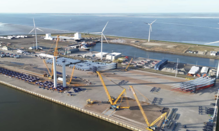 Le quai modernisé du port d&rsquo;Eemshaven permet de gérer deux projets éoliens offshore simultanément