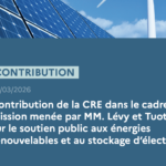 La CRE publie 25 recommandations