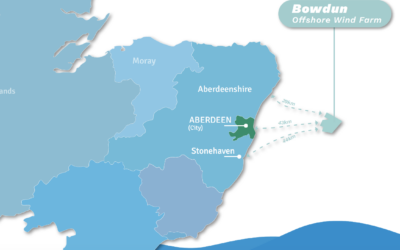 Des études géotechniques : le site de Bowdun et analyse d&rsquo;un marché mondial pour l&rsquo;éolien en mer