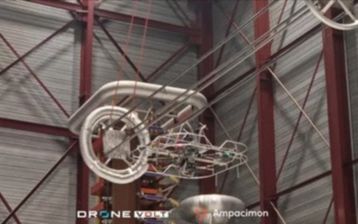 Le LineDrone certifié par EDF pour la maintenance des lignes à haute tension