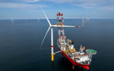 EMYN : Ocean Winds achève l&rsquo;installation de sa dernière turbine