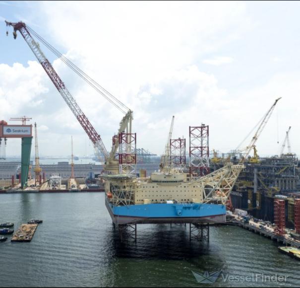 Le Maersk Viridis fait route vers l&rsquo;Empire Wind 1