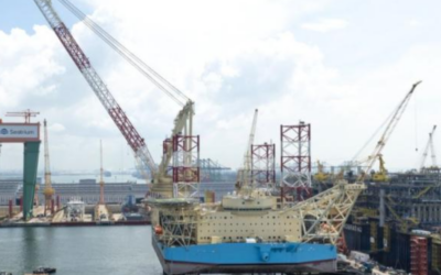 Le Maersk Viridis fait route vers l&rsquo;Empire Wind 1