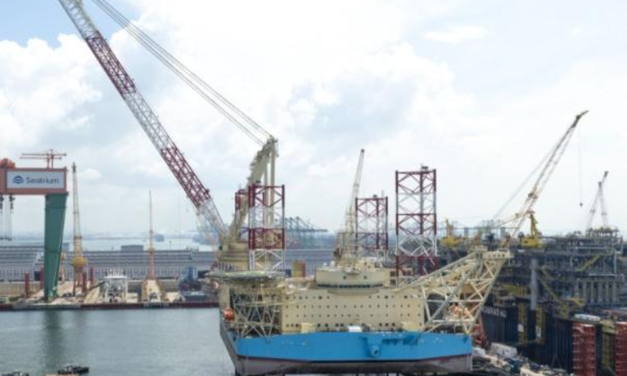 Le Maersk Viridis fait route vers l&rsquo;Empire Wind 1