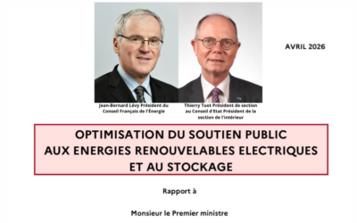 Rapport Lévy-Tuot : Optimisation du soutien public aux énergies renouvelables électriques et au stockage