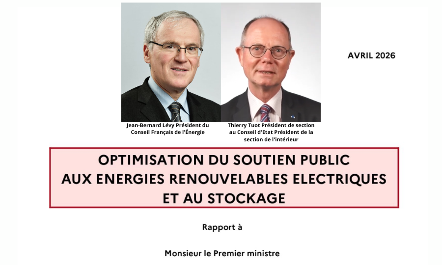 Rapport Lévy-Tuot : Optimisation du soutien public aux énergies renouvelables électriques et au stockage