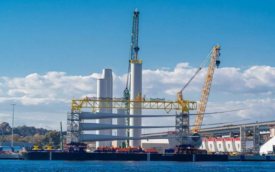 Orsted installe la première turbine au large de New York