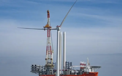 Record de pale pour East Anglia THREE