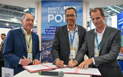 Pennavel, premier parc éolien flottant commercial français, choisit le port de Nantes Saint-Nazaire
