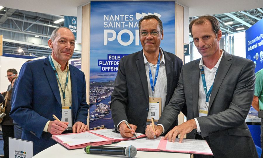Pennavel, premier parc éolien flottant commercial français, choisit le port de Nantes Saint-Nazaire