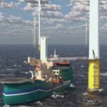 L&rsquo;Acta Pegasus, le navire de soutien à l&rsquo;éolien en mer, prend le pavillon français