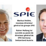 Markus Holzke, directeur général du groupe SPIE et Rainer Hollang devient directeur général de SPIE Germany Switzerland Austria
