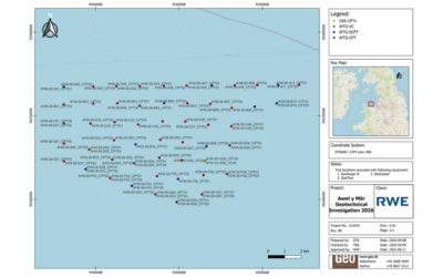 Des études géotechniques devraient débuter sur le site du parc éolien offshore d&rsquo;Awel y Môr